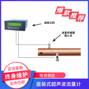 插入式超聲波流量計(jì)解決了水廠的一大困擾